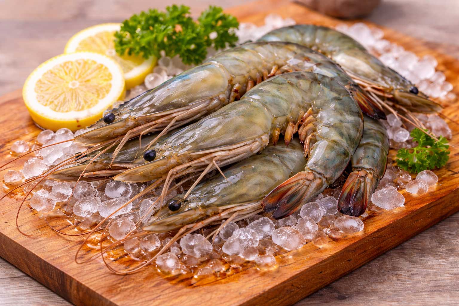 Fresh Prawns from Pazhaverkadu